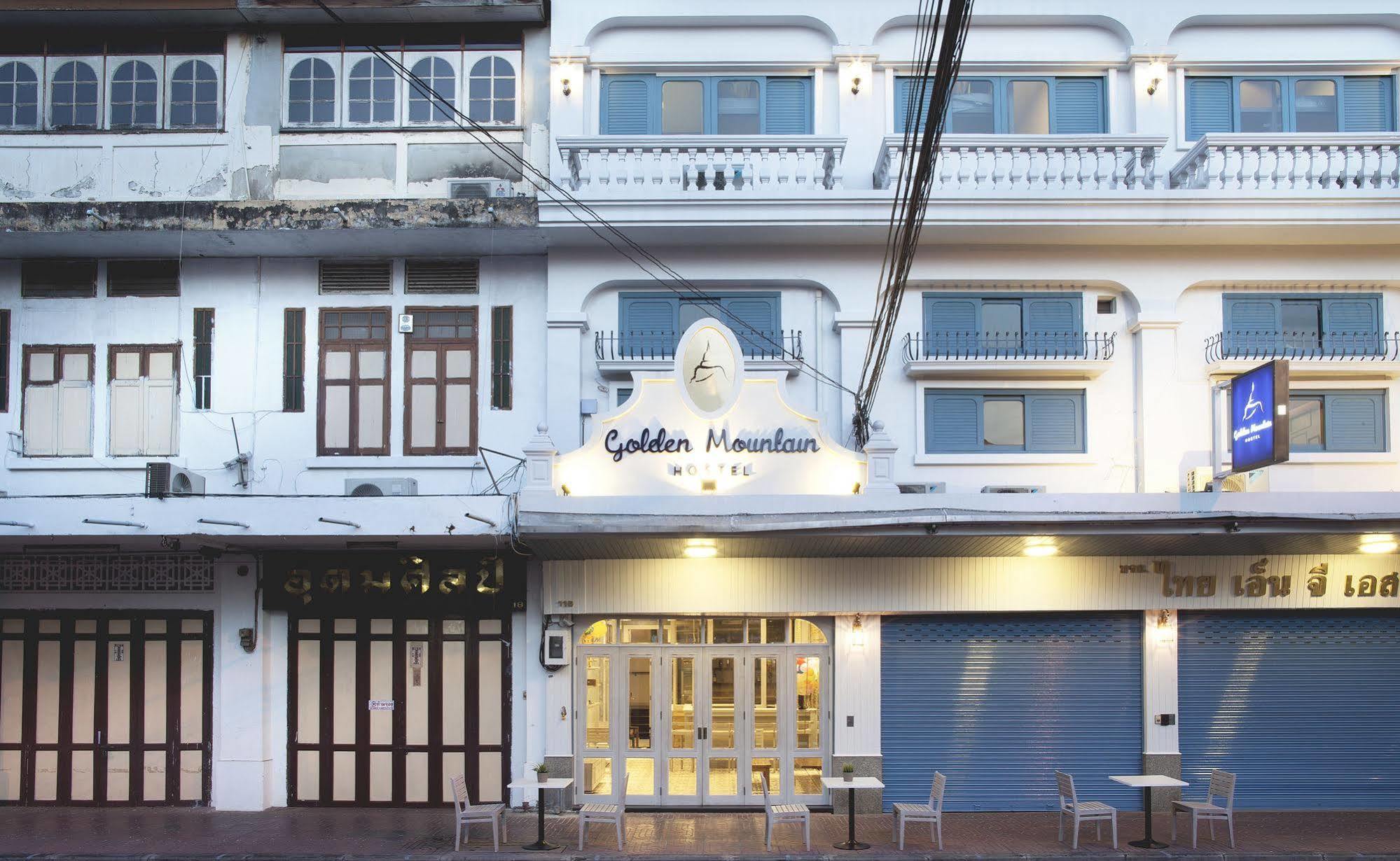 Golden Mountain Hostel Bangkok Exterior foto